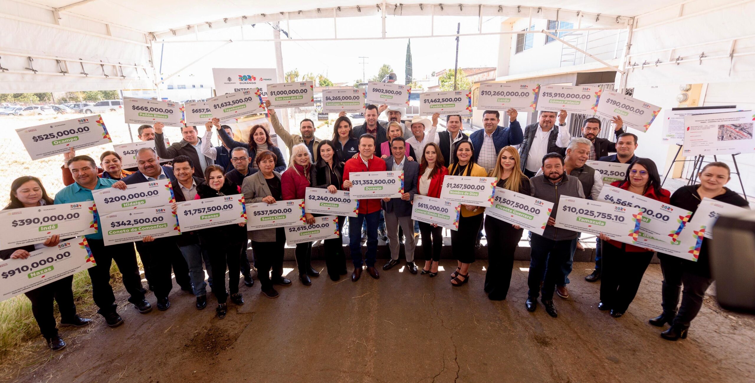 Con asfalto donado por PEMEX y recurso del REPUVE, arranca Gobernador Esteban rehabilitación de calles en la capital y municipios