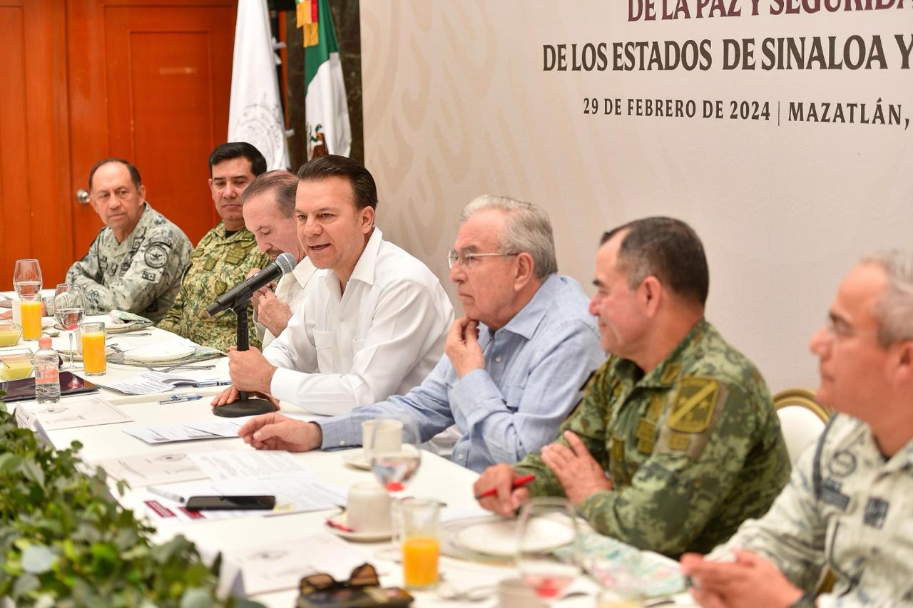 Firman Gobierno de Durango y Sinaloa convenio para mantener buenos niveles de seguridad