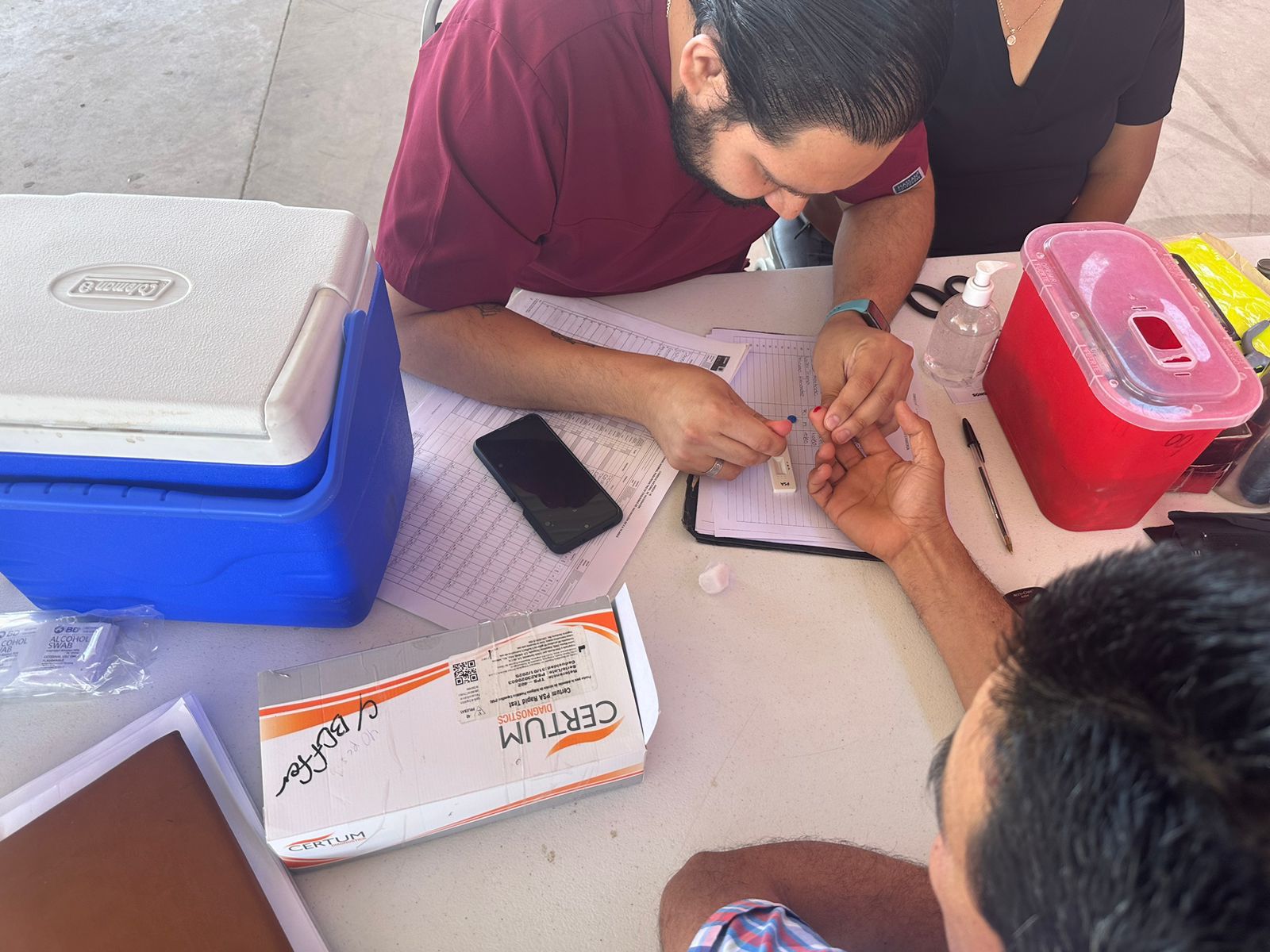 Realizan brigada de servicios médicos en ejido Flor de Jimulco