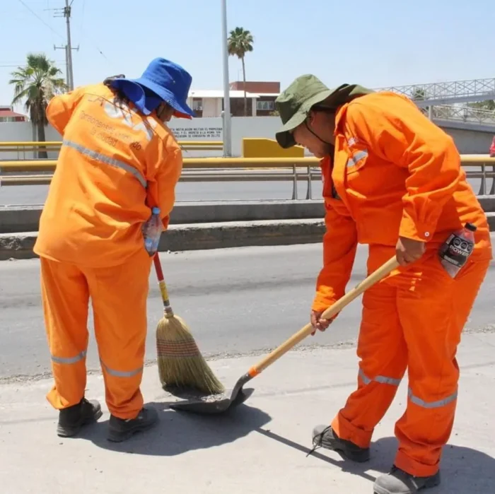 La Ola lleva a cabo acciones de limpieza en la carretera Torreón – Matamoros