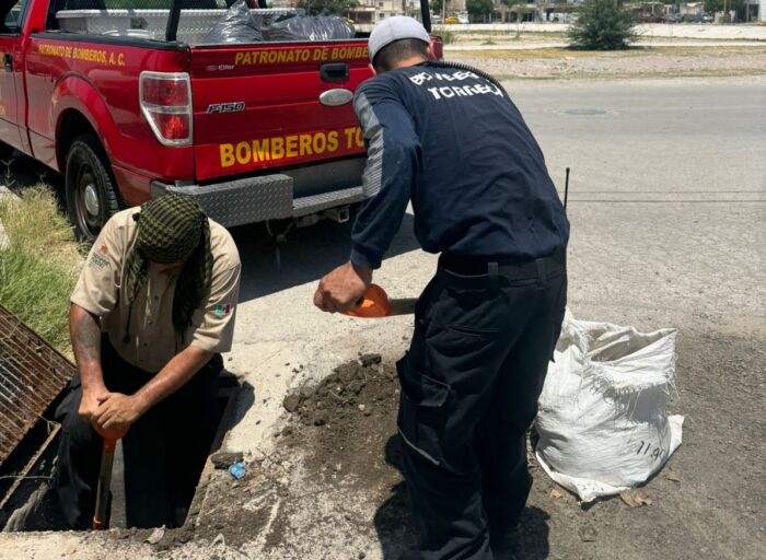 Intensifican acciones del Plan Municipal de Atención a Lluvias en Torreón