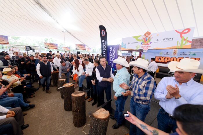Con lo mejor de la ganadería en Durango, Esteban inaugura la Expo Nacional Brangus Mexicana 2024 