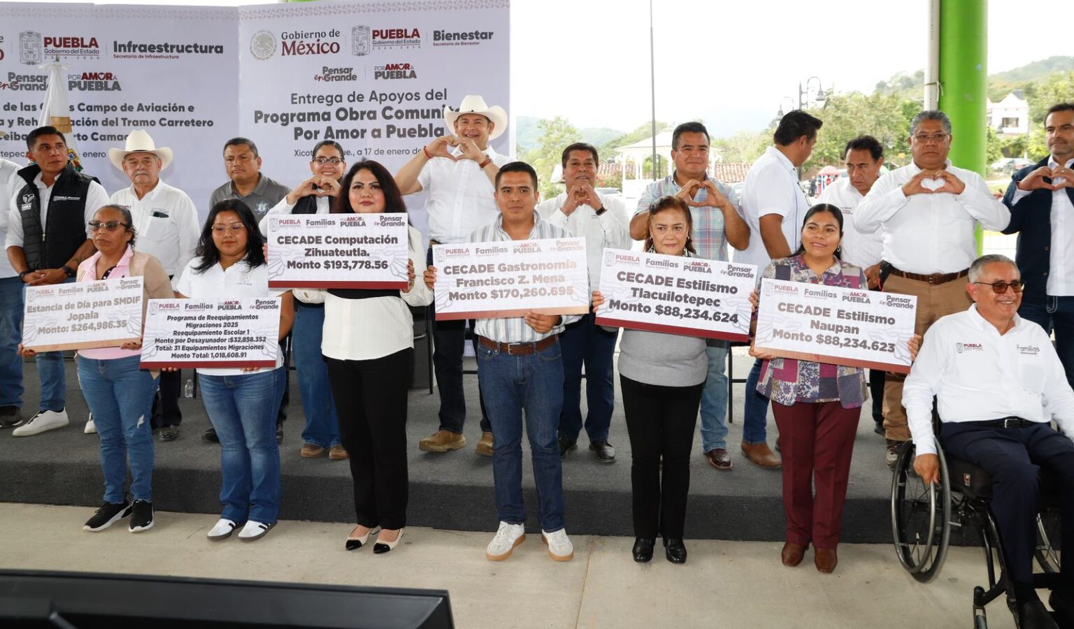 Con obra comunitaria Gobierno de Puebla combate rezagos en educación ...